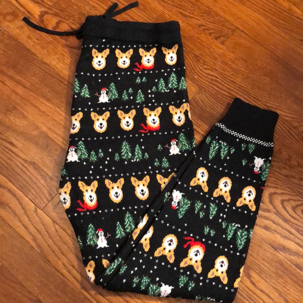 Christmas Corgi Super Soft Joggers